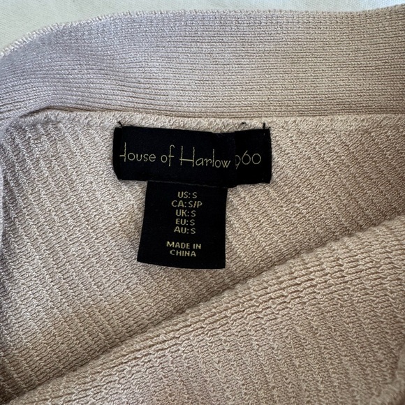 Beige Ribbed Top, S - Picture 8 of 9